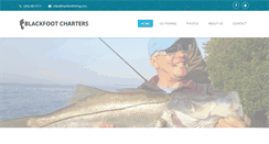Desktop Screenshot of blackfootfishing.com